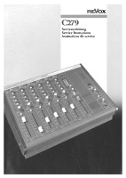 Revox C-279-Service-Manual